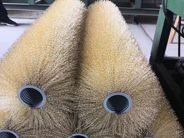 鋼絲纏繞毛刷輥