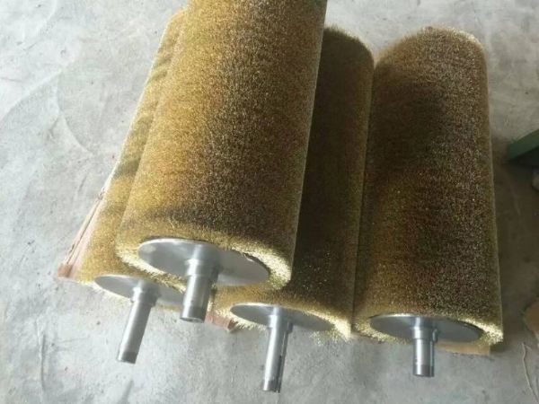 鋼絲纏繞毛刷輥